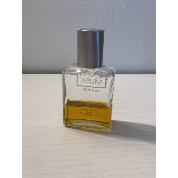 VTG JOVAN MUSK FOR MEN After Shave / Cologne 2 oz. COTY 40% Glass Discontinued - Picture 8 of 8